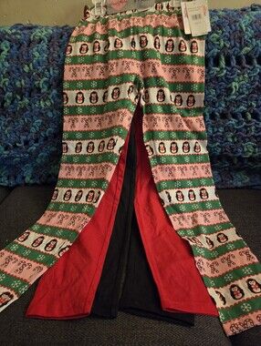 Girls Leggings 3 Pack Size 12